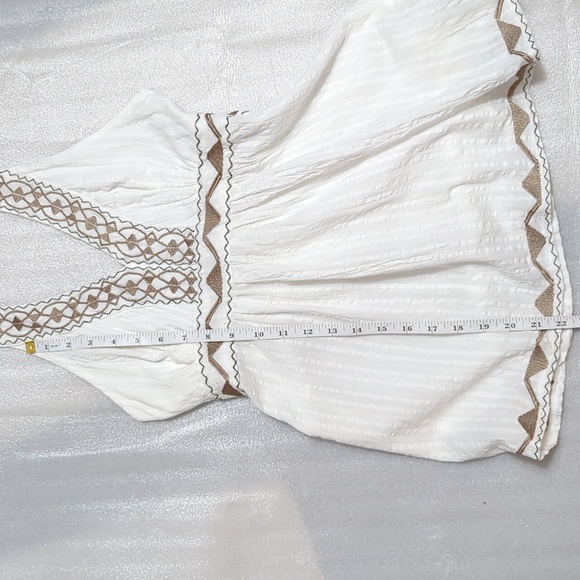 Mai Tai Women's White Halter Top Size Large - Picture 13 of 14